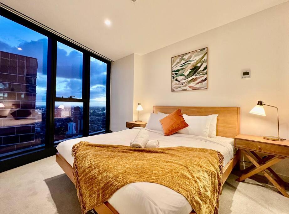 Highrise View 1King1Queen 2Baths Melbourne Eksteriør billede