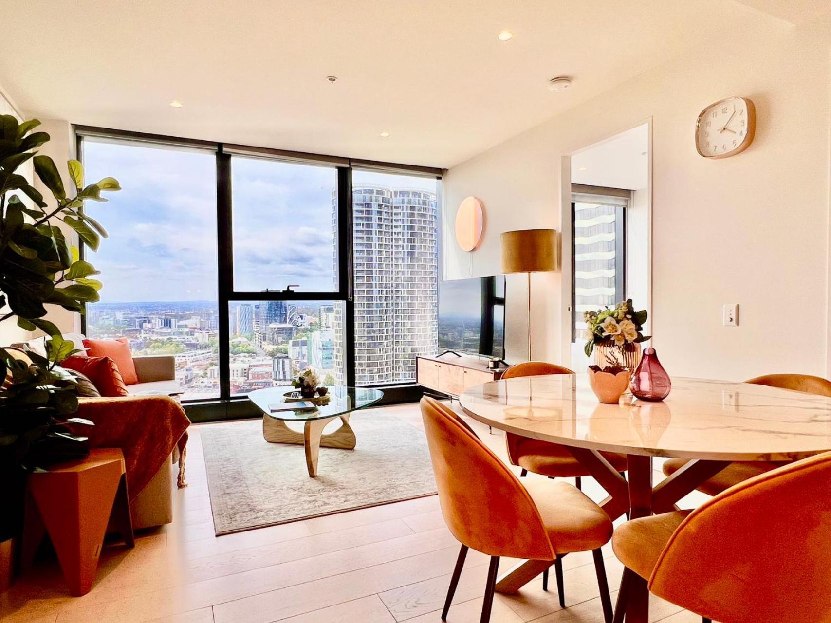 Highrise View 1King1Queen 2Baths Melbourne Eksteriør billede